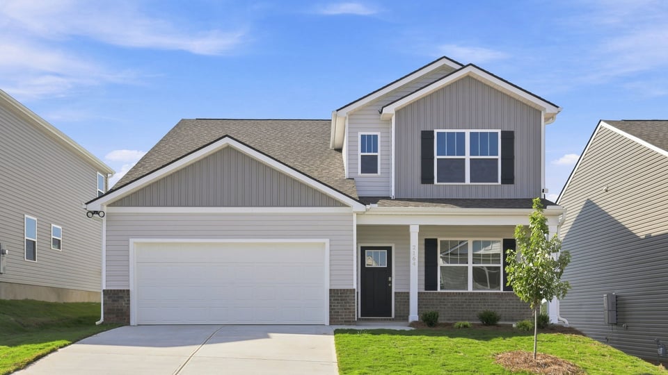Front exterior of home.