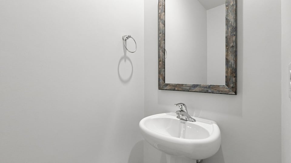 Half bathroom.