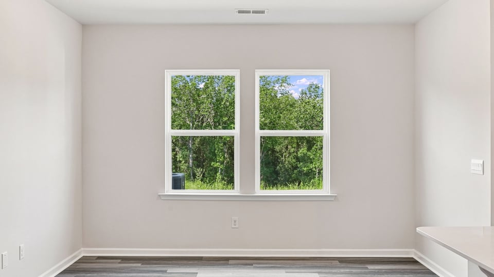 Living room with windows.