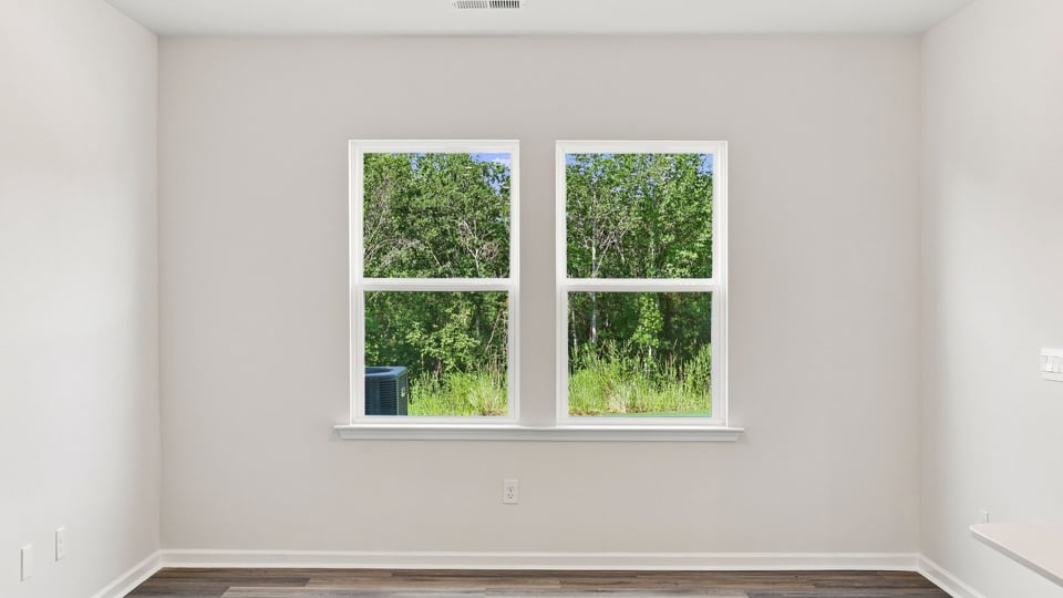Living room with windows.