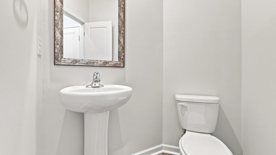 Half bathroom.
