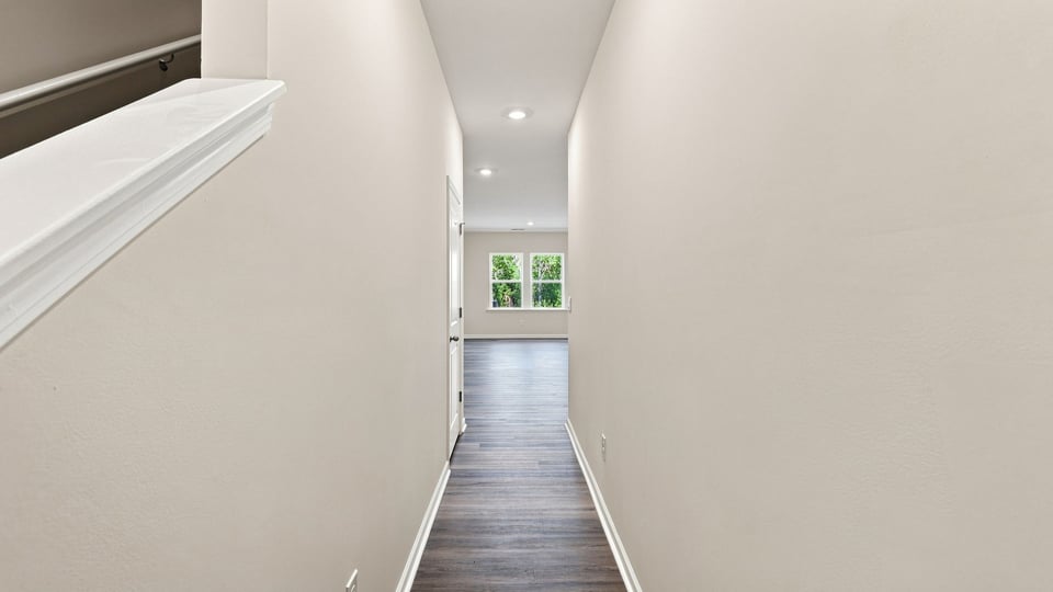 Hallway into home.
