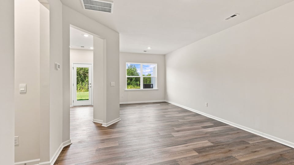 Living room with windows.