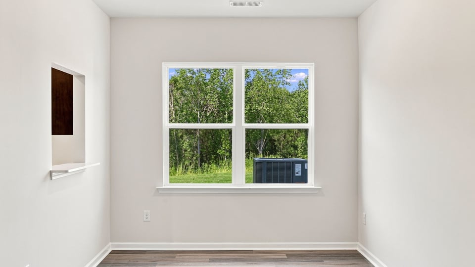 Living room with windows.