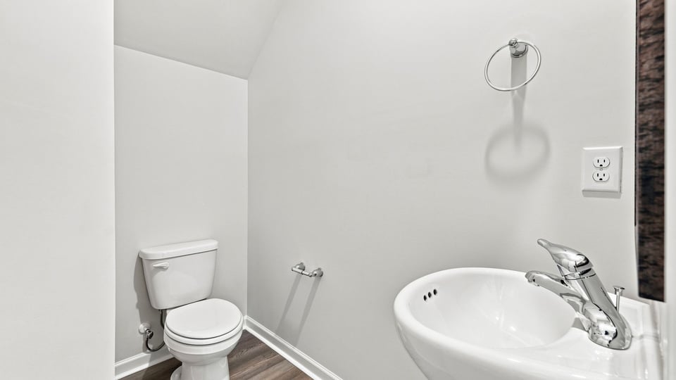 Half bathroom.