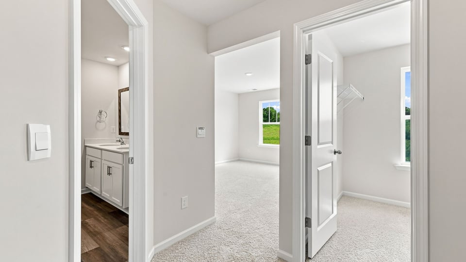 View of hallway.