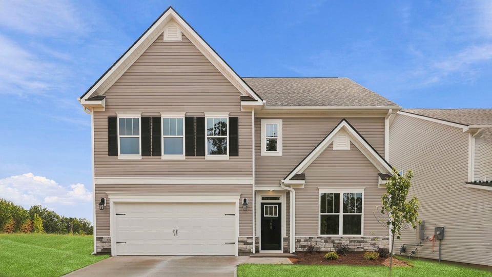 Front exterior of home.