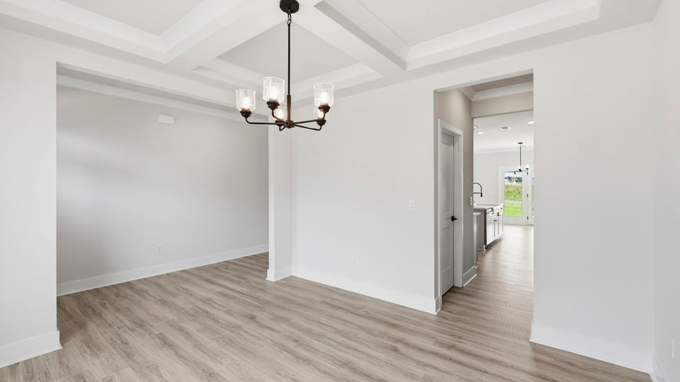 Flex room with windows.