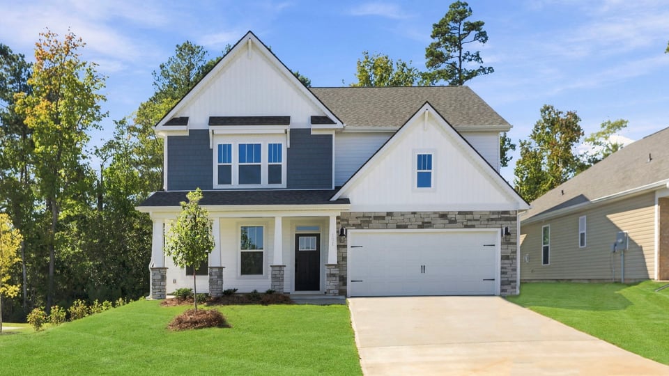 Front exterior of home.