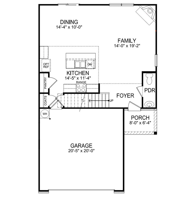 Floorplan of the Aisle.