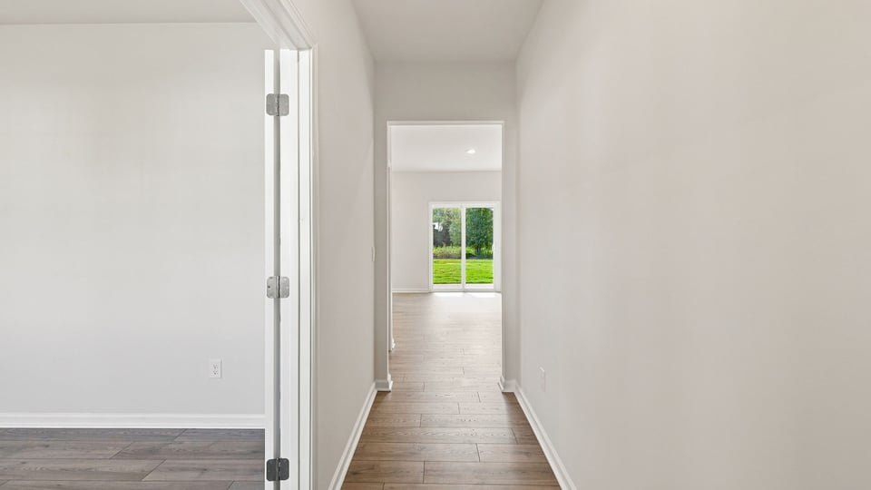 Foyer to kitchen.