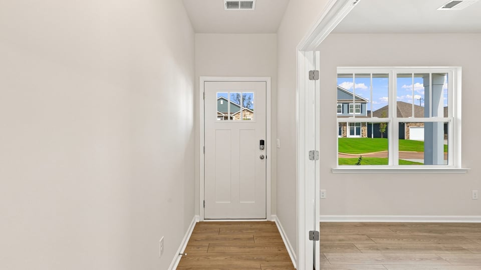 Foyer to kitchen.
