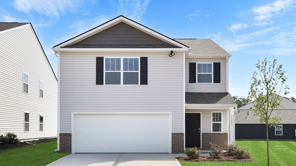 Front exterior of home.