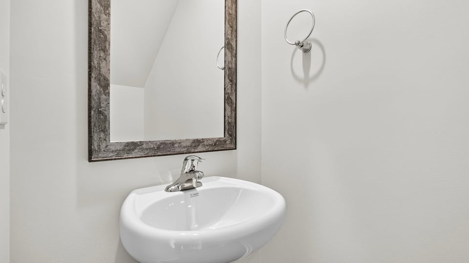 Half bathroom.
