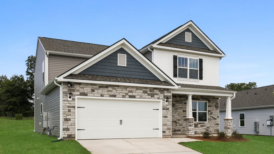 Front entrance of home.