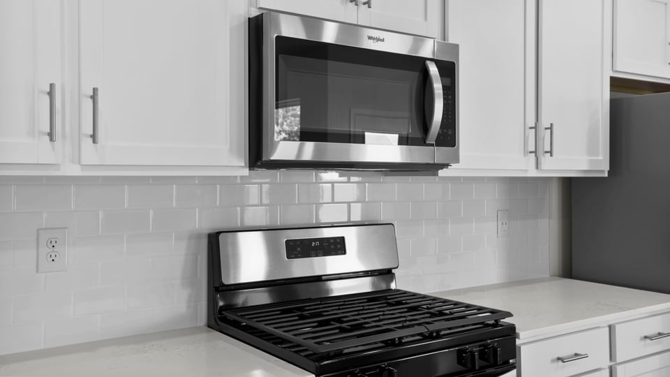 Kitchen with island.