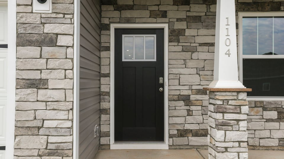 Front entrance of home.