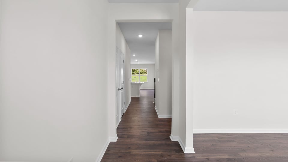 Foyer to kitchen.