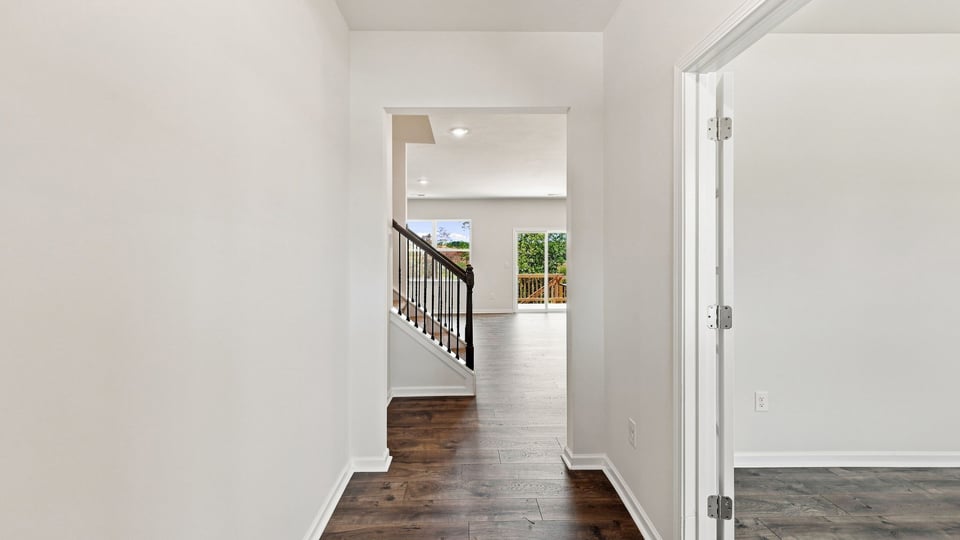 Hallway into home.