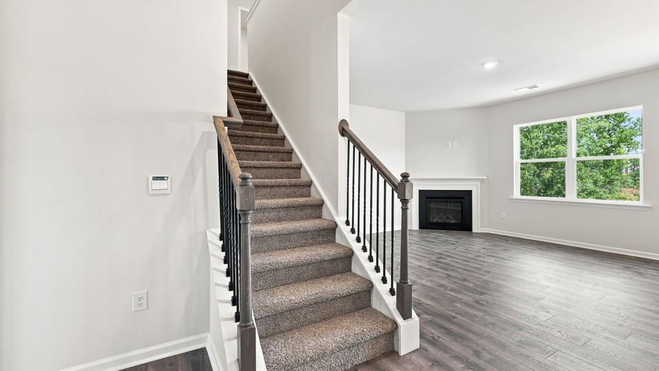 Stairs to bedrooms.