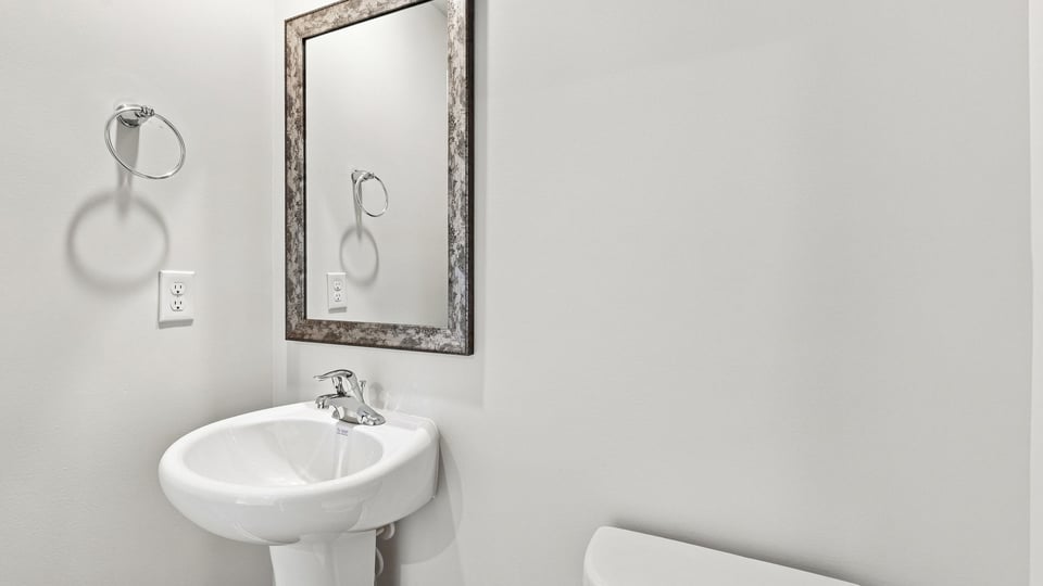 Half bathroom.