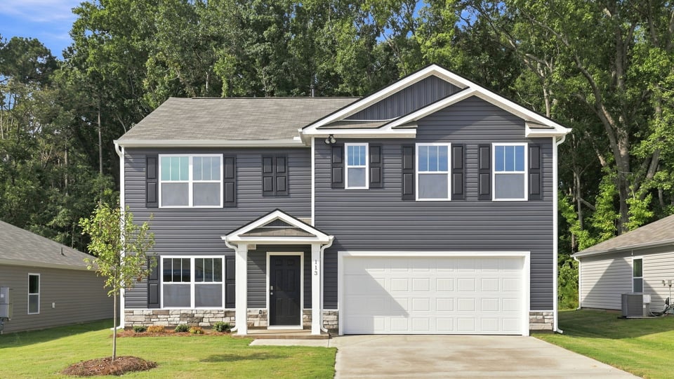Front exterior of home.