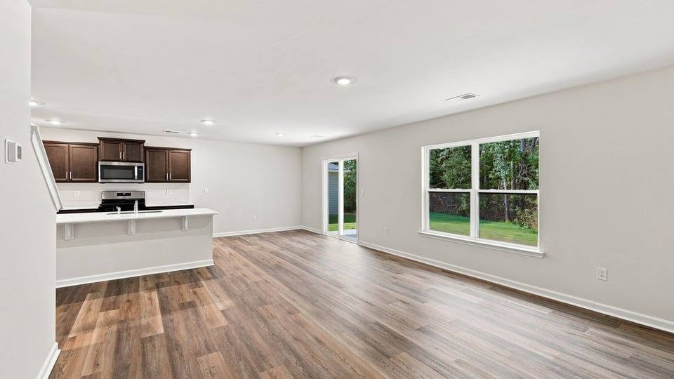 Living room with windows.