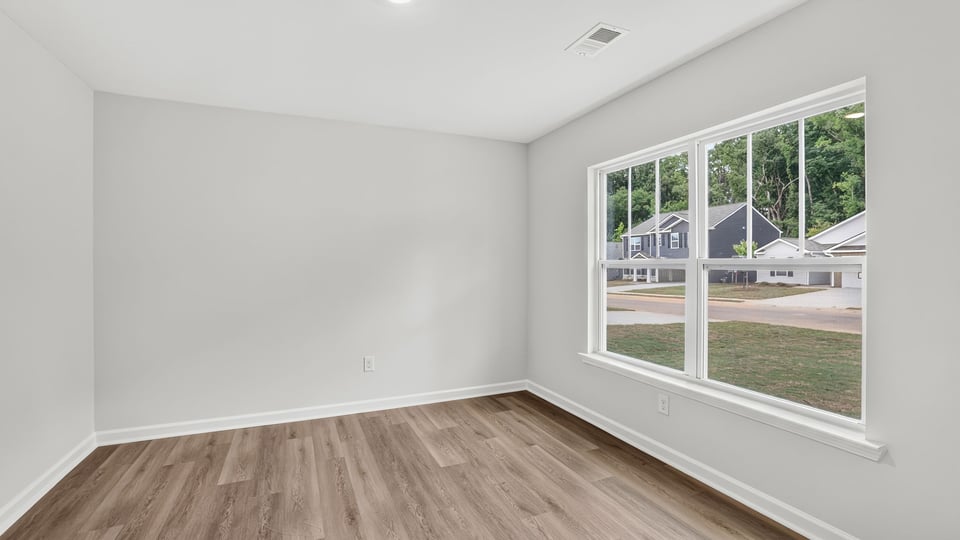 Flex space with window.