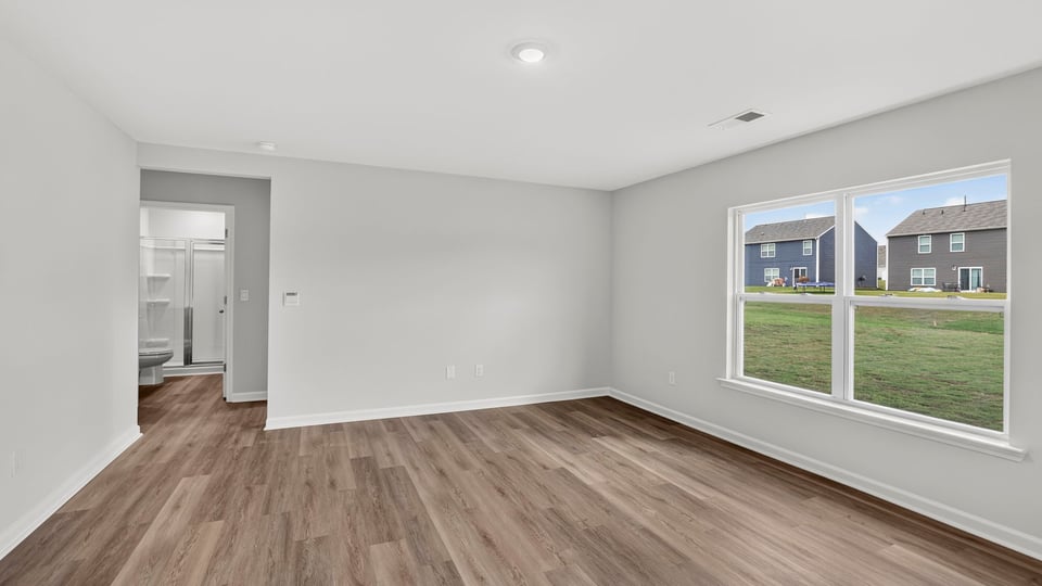 Living area with windows.