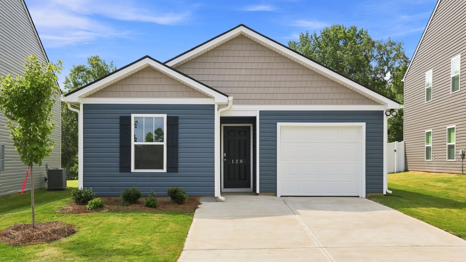 Front exterior of home.