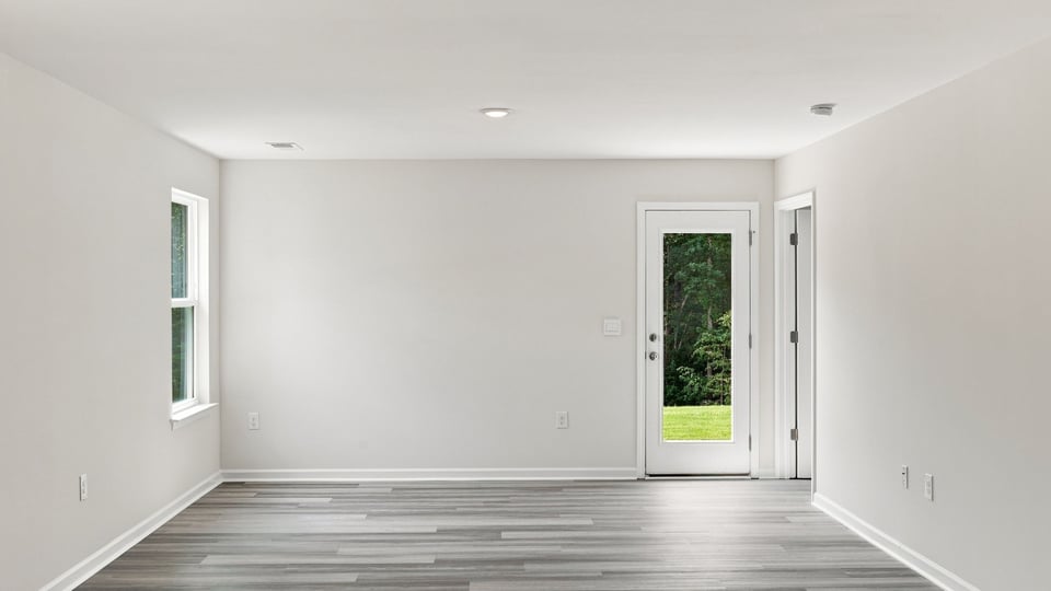 Living room with windows.