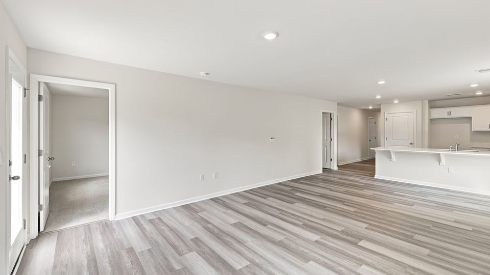 Living room with windows.