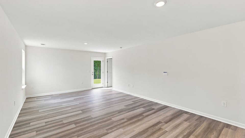 Living room with windows.