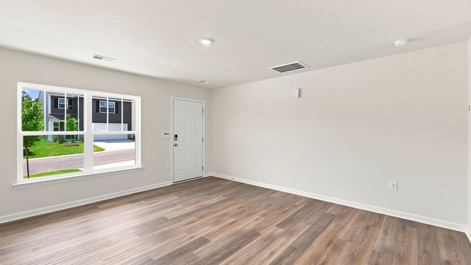 Living room with windows.