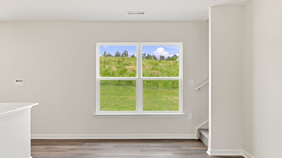 Living room with windows.