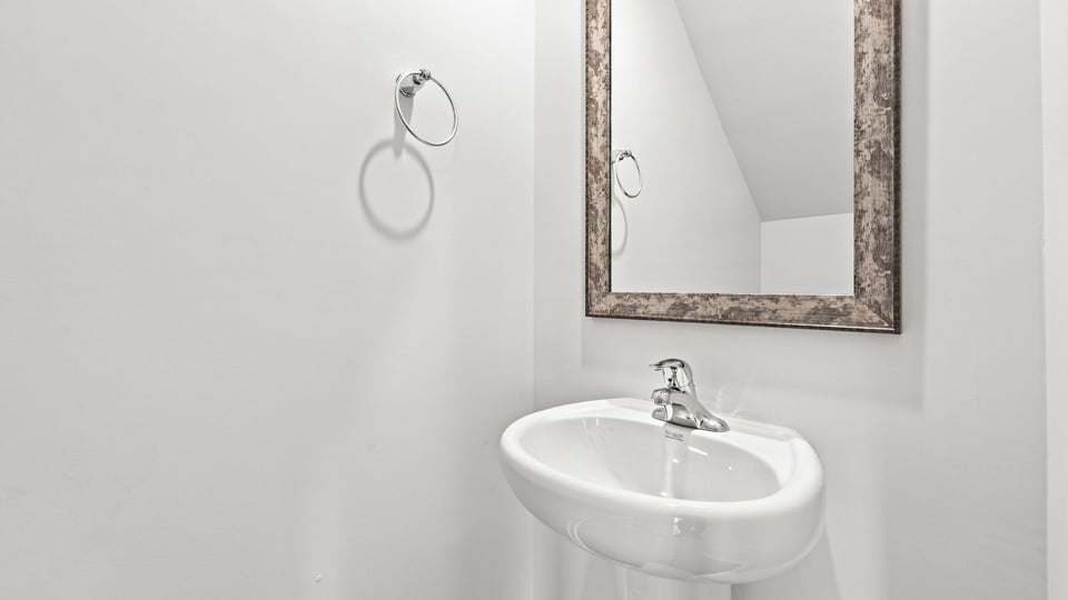 Half bathroom.