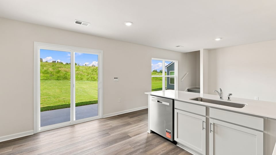 Living room with windows.
