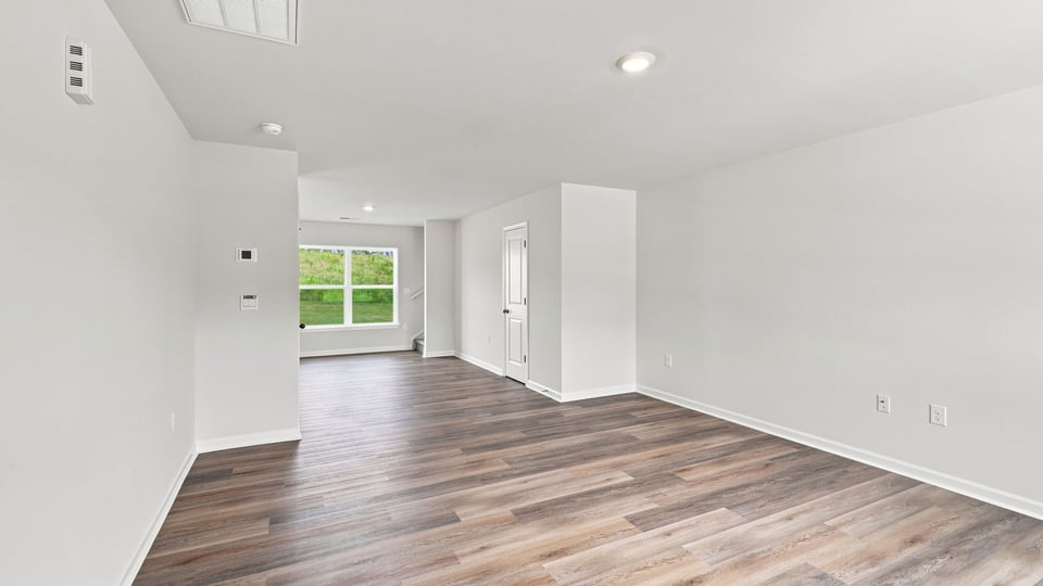 Living room with windows.