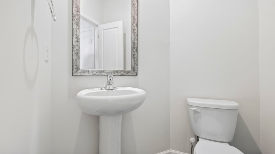 Half bathroom.