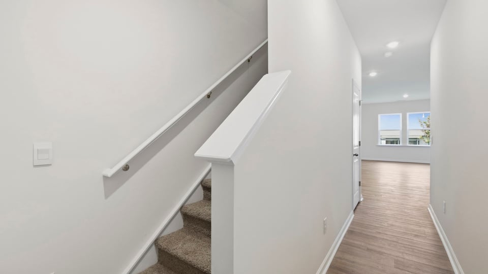 Stairs to bedroom.