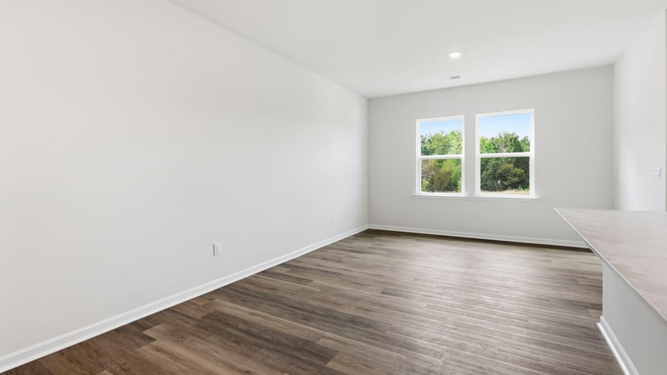 Living room with windows.
