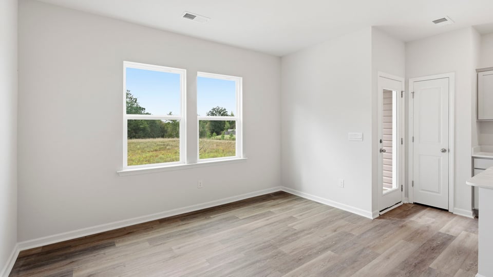 Living room with windows.