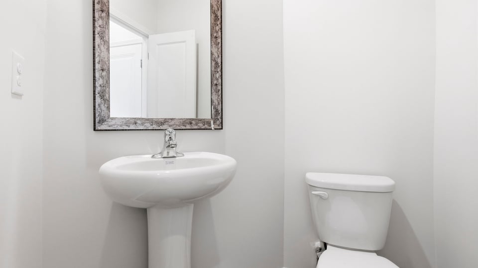 Half bathroom.