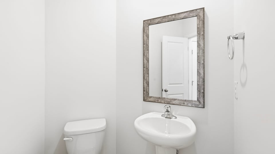 Half bathroom.