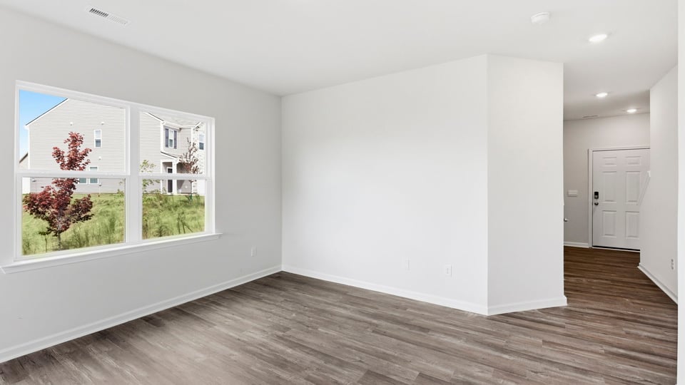 Living room with windows.
