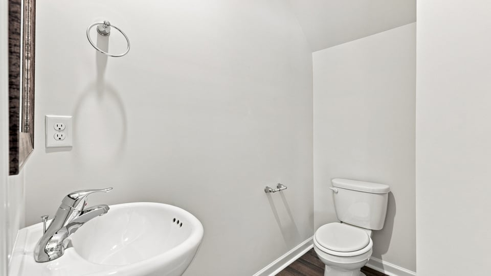 Half bathroom.