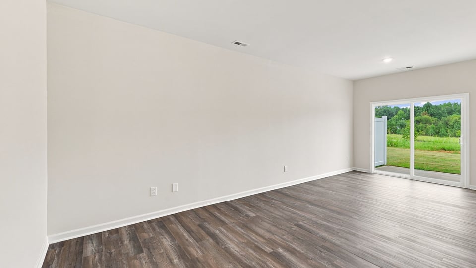 Living area with windows.
