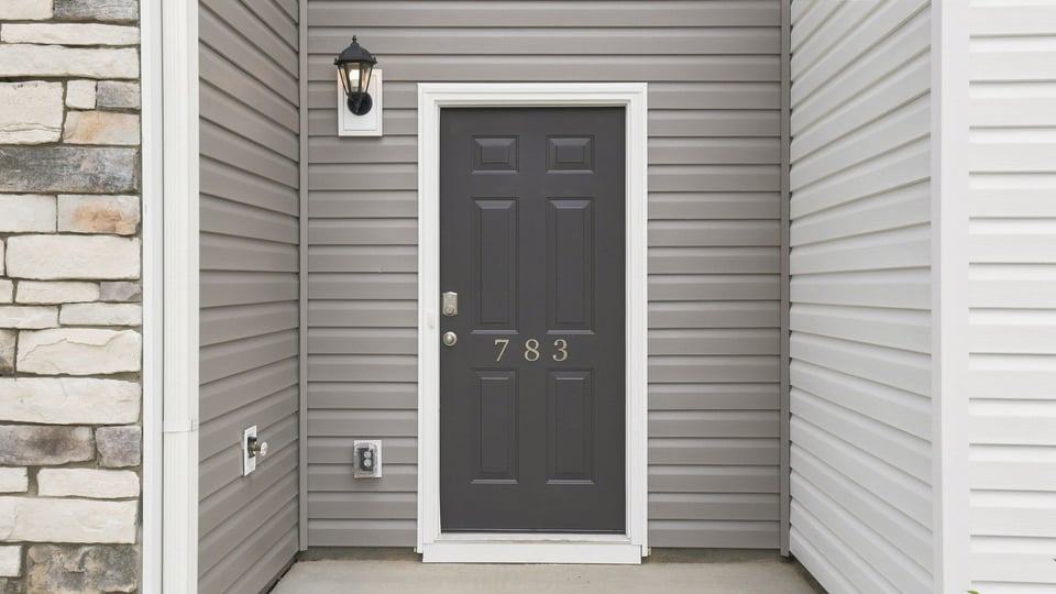 Front exterior of the Newton.