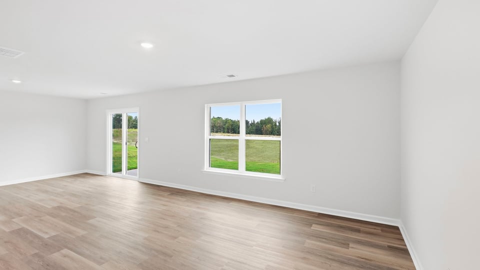 Living room with windows.