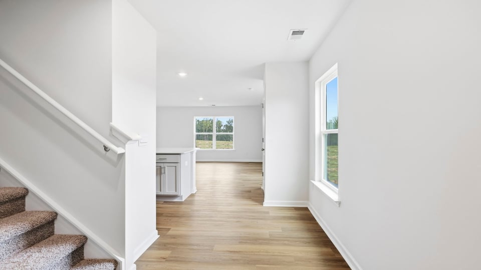View into home.